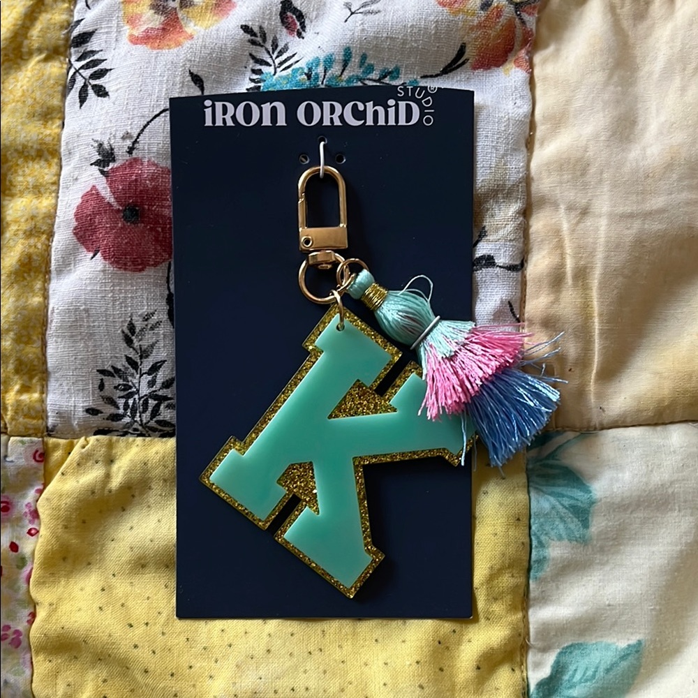 Iron Orchid Studio Keychain with Tassels